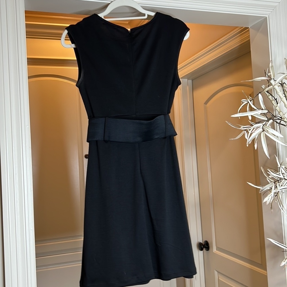 KLD Signature - Belted Black Dress - Size Medium - Picture 3 of 4